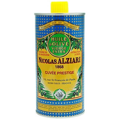 The French Farm - Wholesale Olive Oil - Nicolas Alziari Cuvee Prestige EVOO Tin 16.9oz