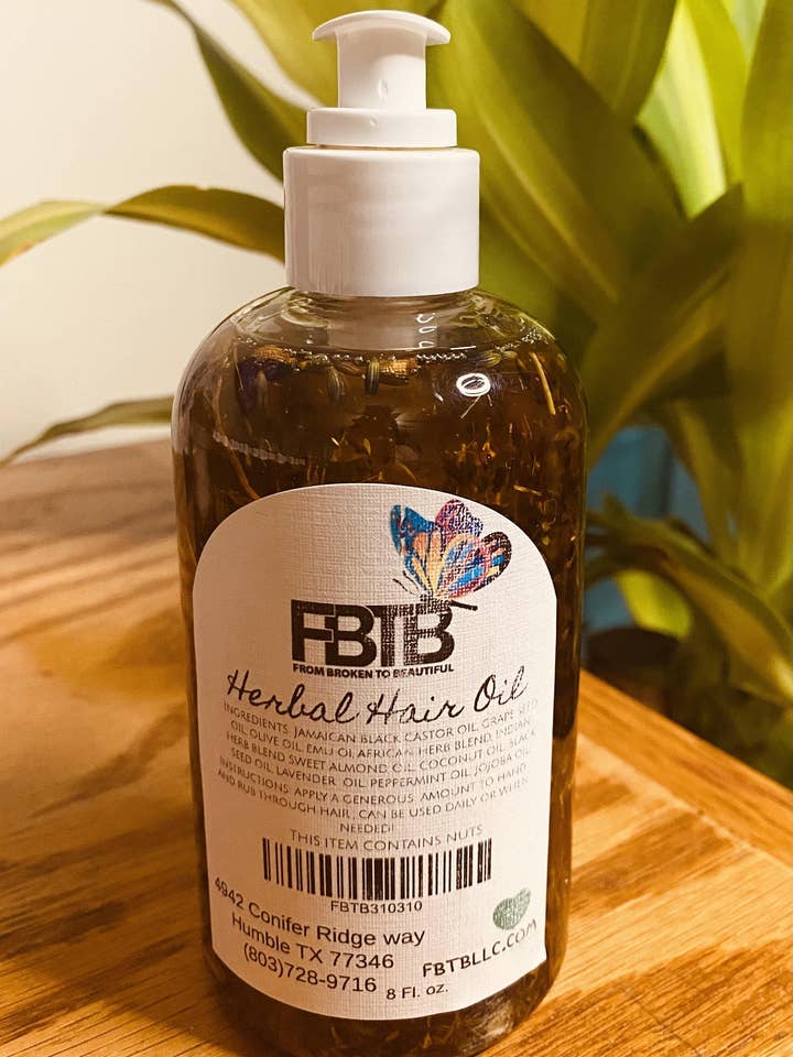 HERBAL HAIR OIL for wholesale by FBTBLLC