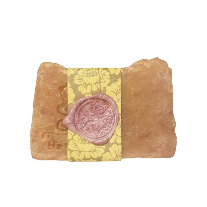 Tumerisk sæbe | Citronduft | 4.5 Oz Bar | Palmefri for engroshandel hos Slaps Candles