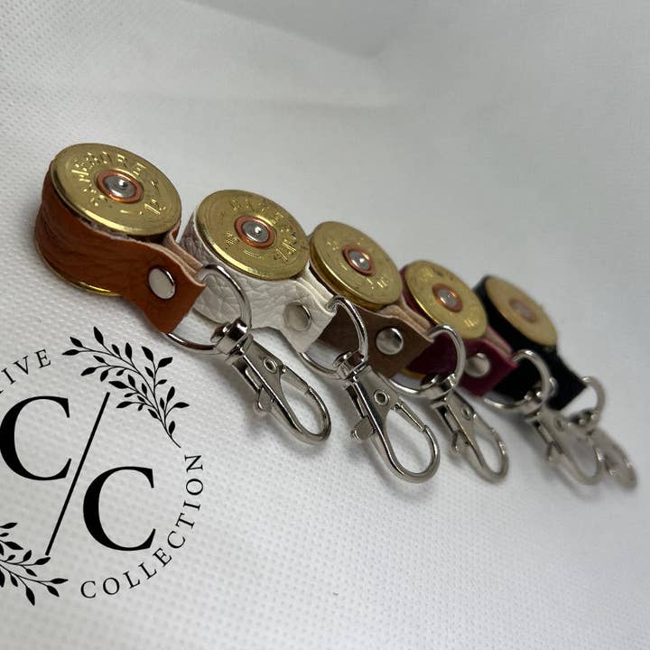 Creative Collection - Vendita all'ingrosso Portachiavi - Unisex - Portachiavi con cartuccia in pelle
