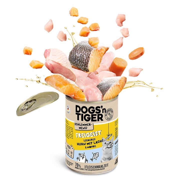 Dogs’n Tiger - Wholesale Pet Food - Cat - Dogs'n Tiger Adult Cat Food Free Spirit Chicken & Salmon4