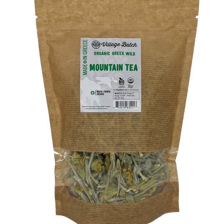 Village Batch - Wholesale Loose Tea - Organic Greek Mountain Tea0