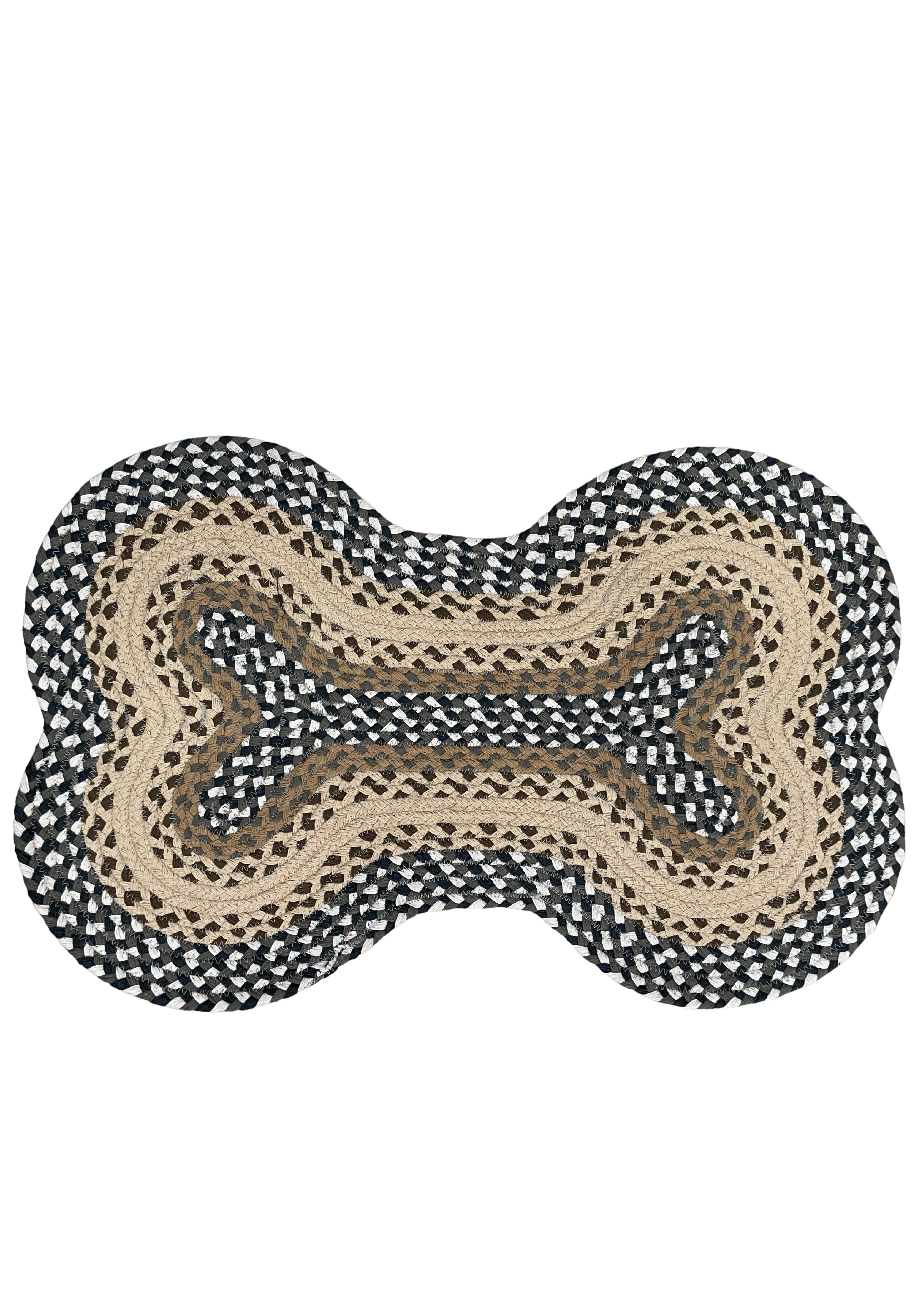 IHF HOME DECOR/IHF RUGS – Großhandel Teppichvorleger – Harbor Flechtteppich und Tischdecke aus geflochtener Jute, Kollektion BR-2965