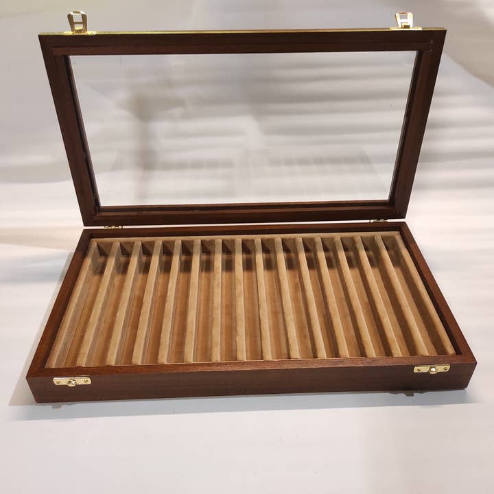 Coins&More - Wholesale Humidor/Cigar Accessory - Freehand razor case wooden case