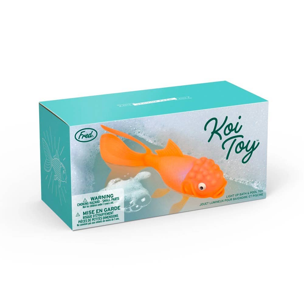 Fred & Friends - Wholesale Bath Toy - Baby - Koi Toy - Light-Up Goldfish - Bath & Pool Toy7