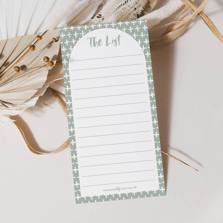 Organising Life Beautifully - Wholesale Magnet - Magnet | Shopping/To-Do List - Crosses1