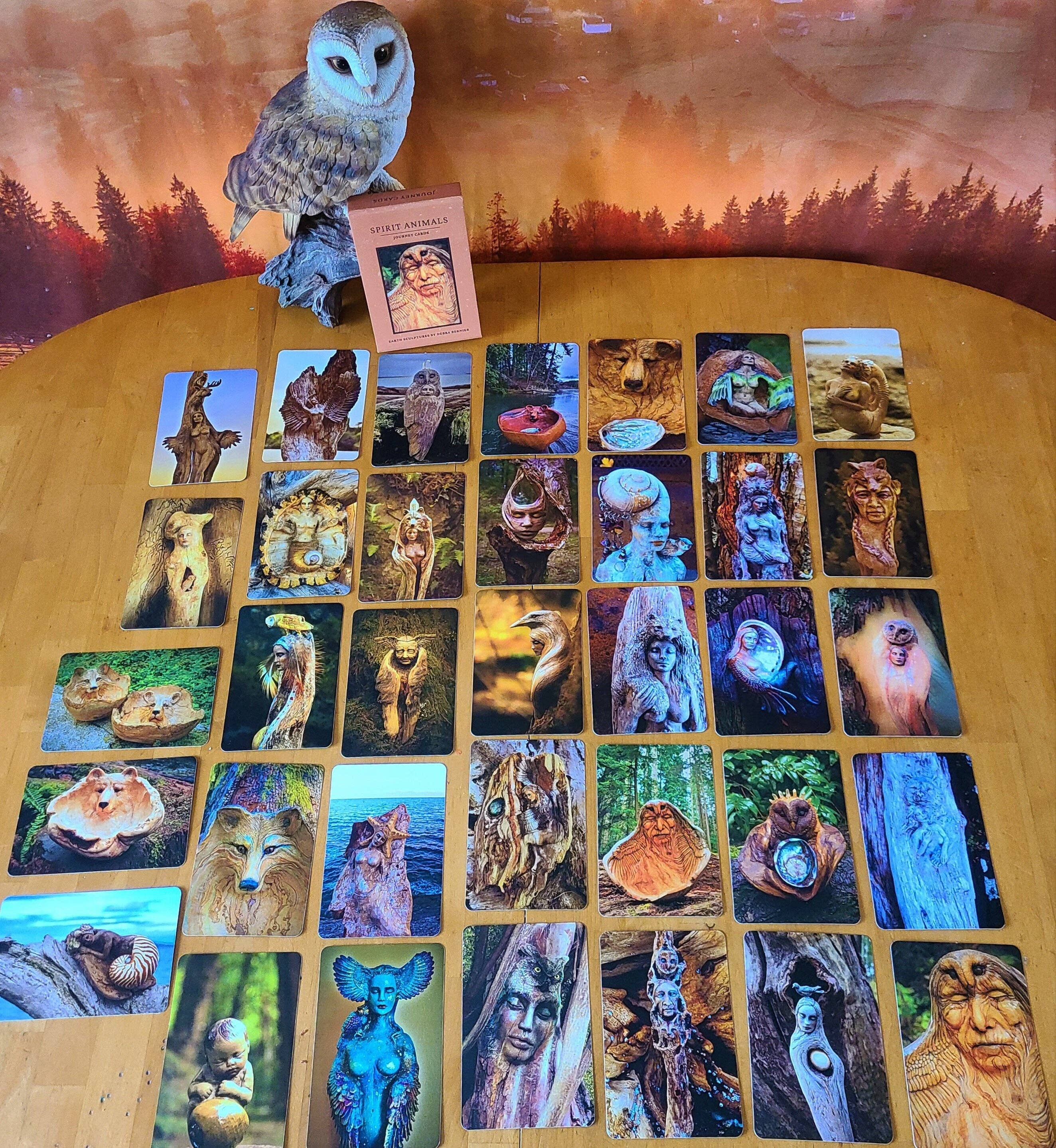 Shaping Spirit - Wholesale Tarot/Oracle Card - Spirit Animal Journey Deck with Guidance Questions | Intuitive Oracle Cards for Reflection & Spiritual Growth3