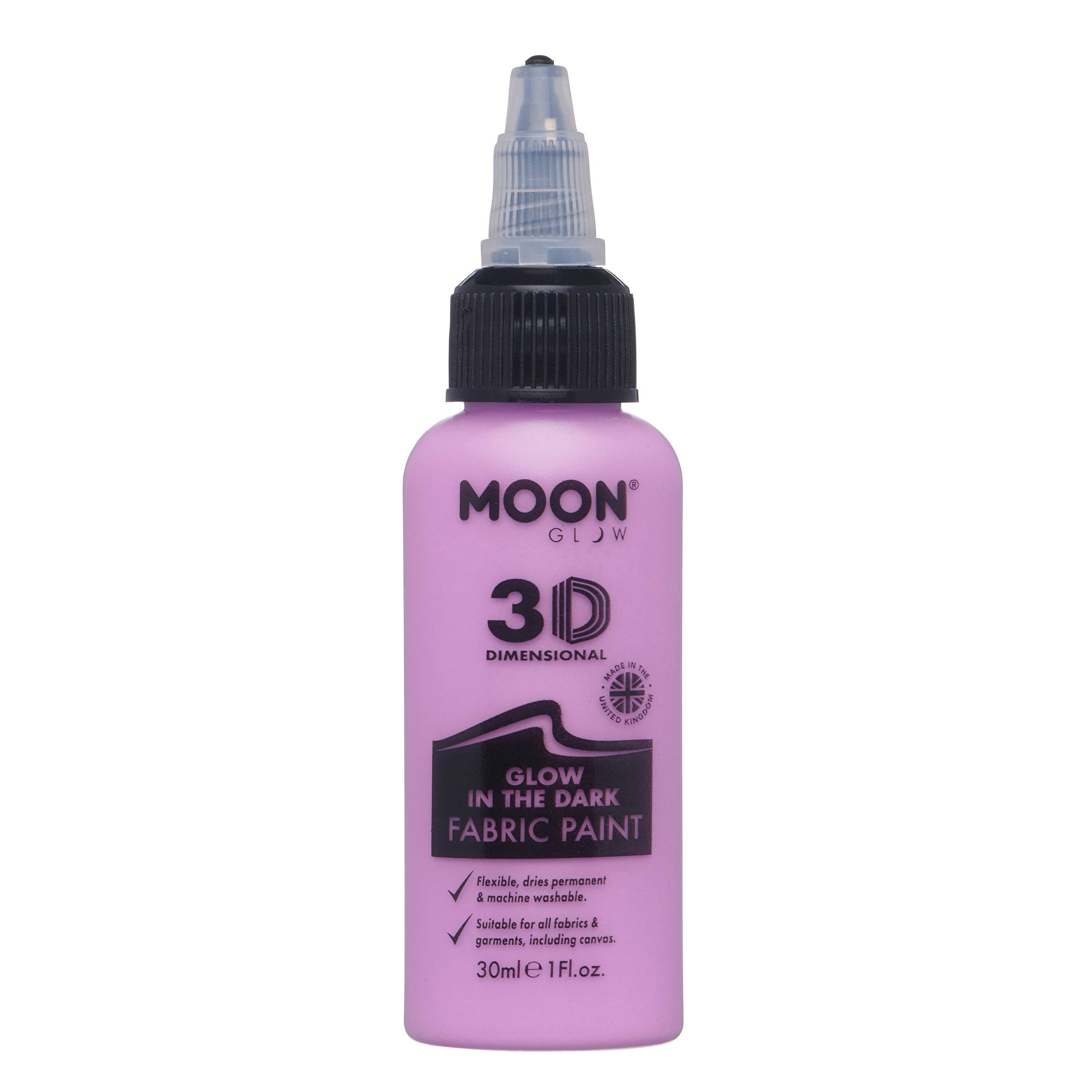 Moon Makeup - Wholesale Fabric Paint - Glow in the Dark 3D Fabric Paint4