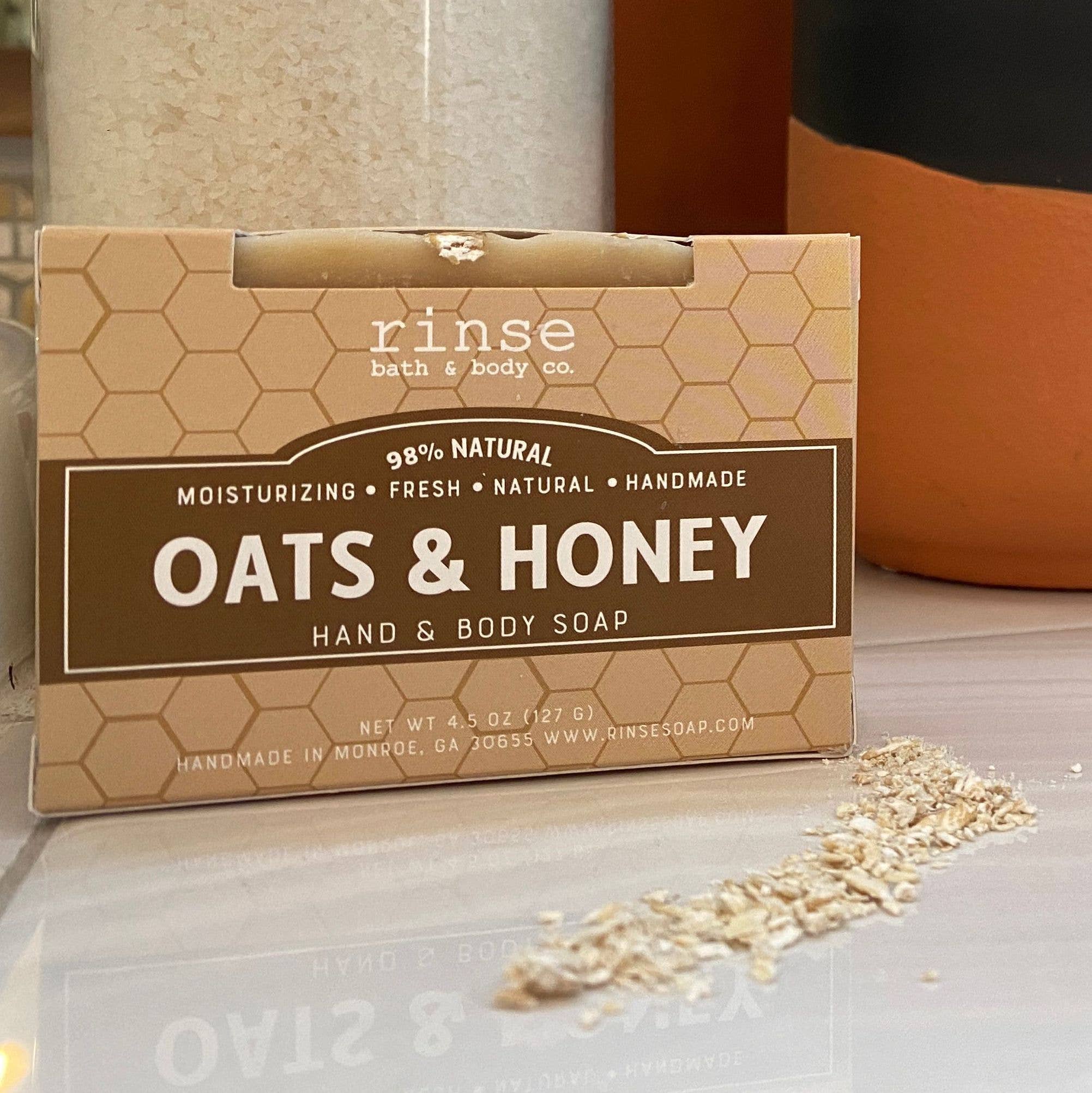 Rinse Bath Body Inc - Wholesale Bar Soap - Soap - Oats & Honey | Natural Bar Soap3