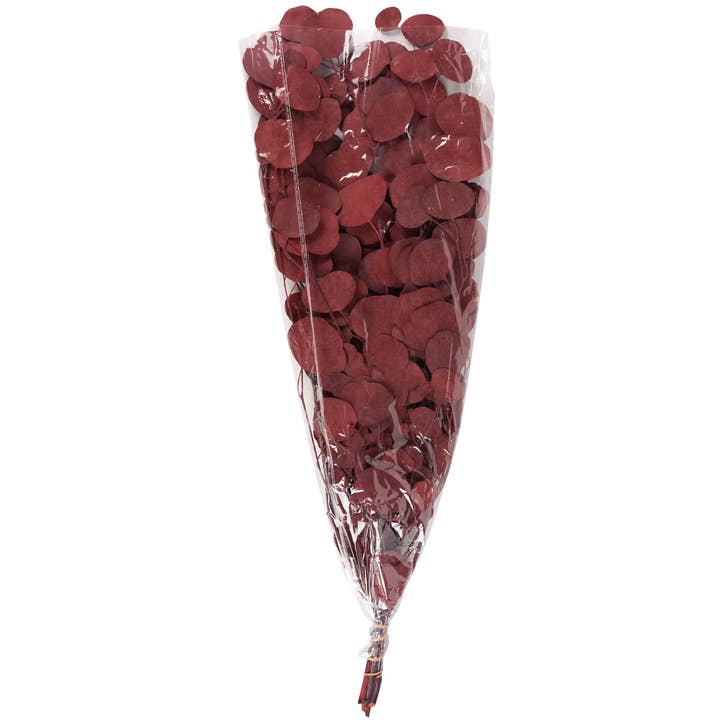 Primitives by Kathy - Wholesale Artificial Flowers - Red Silver Dollar Bouquet3