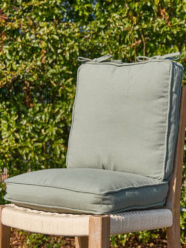 Set of 2 Olive Green Garden Seat Cushions for wholesale by Dibor