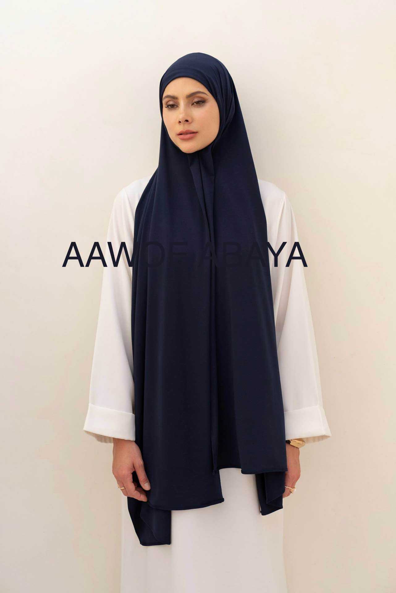 Aawoe Abaya - Wholesale Hijab - Women's - Elegant Long-Sleeve Shawl - 2484-HIJ8