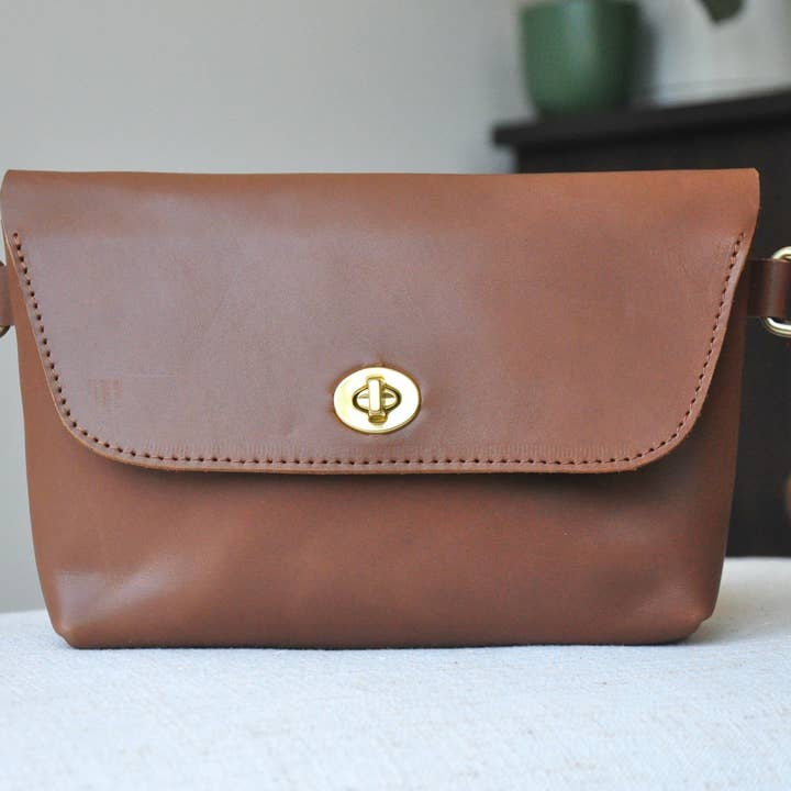 Zelaki Leather Company - Wholesale Belt Bag - Women's - Jinka Belt Bag / Convertible Crossbody, Sling, and Belt Bag