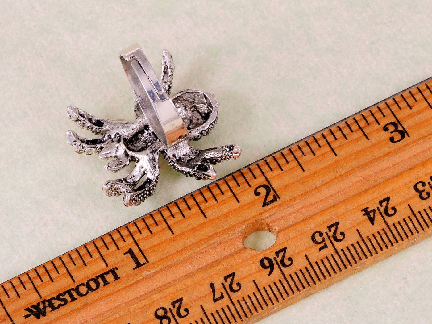 AK Brand - Vendita all'ingrosso Anelli cocktail/statement - Anello colorato con tarantola ragno7