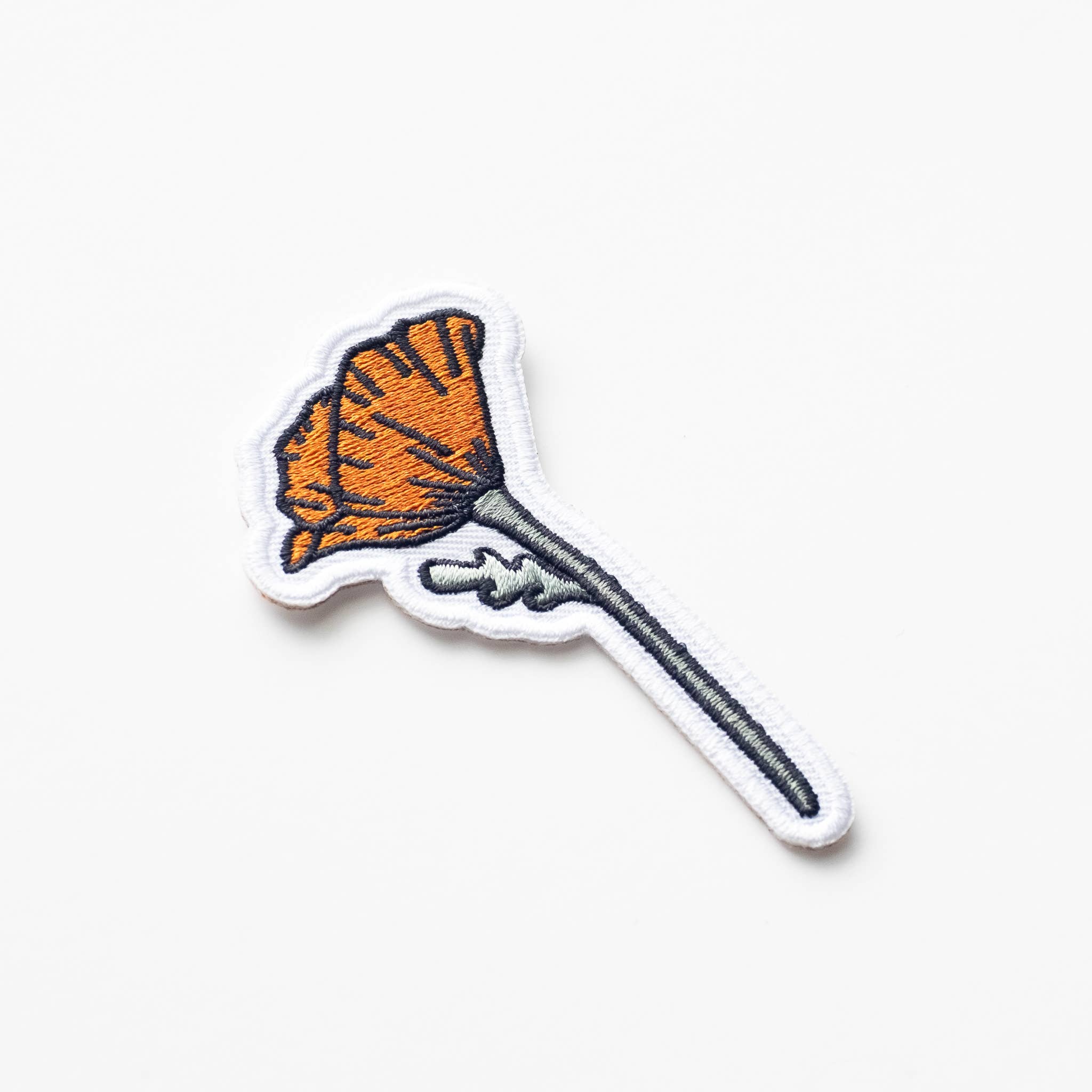 Union Made - Venta al por mayor Parches - Parche termoadhesivo bordado con amapola floreciente, flor de California3