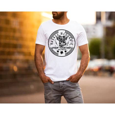 Mechanic Bad Ass para venta al por mayor de Farmtown Printing Company