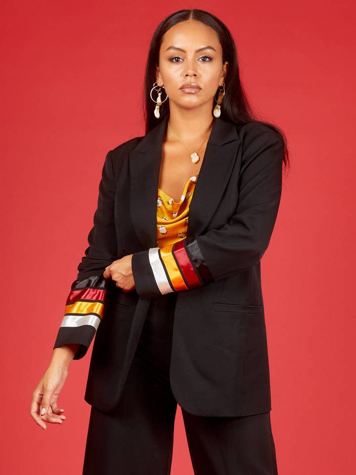 Power Suit Ribbon Blazer for wholesale by B.Yellowtail