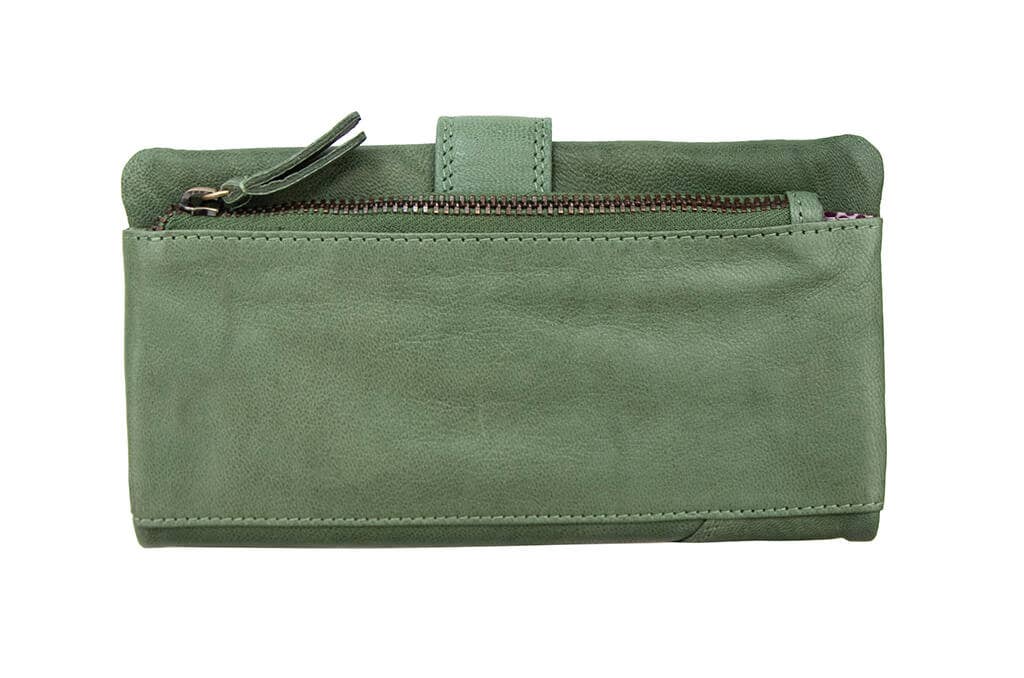 PRIMEHIDE - Venta al por mayor Cartera - Mujer - Monedero de piel grande Crumble - 650317