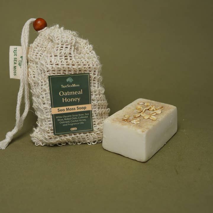 TrueSeaMoss - Wholesale Bar Soap - Sea Moss Soap Green Tea Matcha & Aloe Bergamot 2 Pack Soaps9