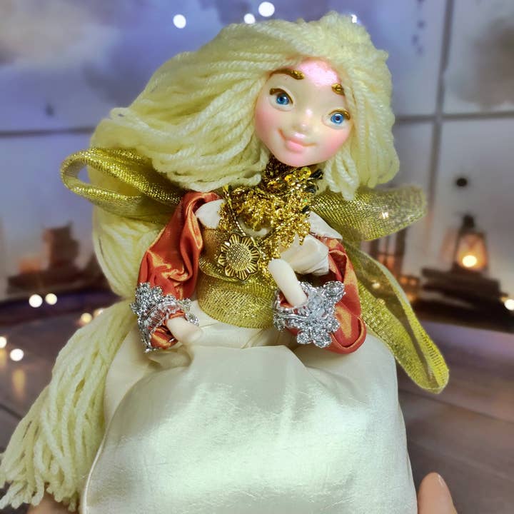 Tooth Fairy doll. Kids toy for Little girl 5 6 7 years old for wholesale by FairyArtDolls