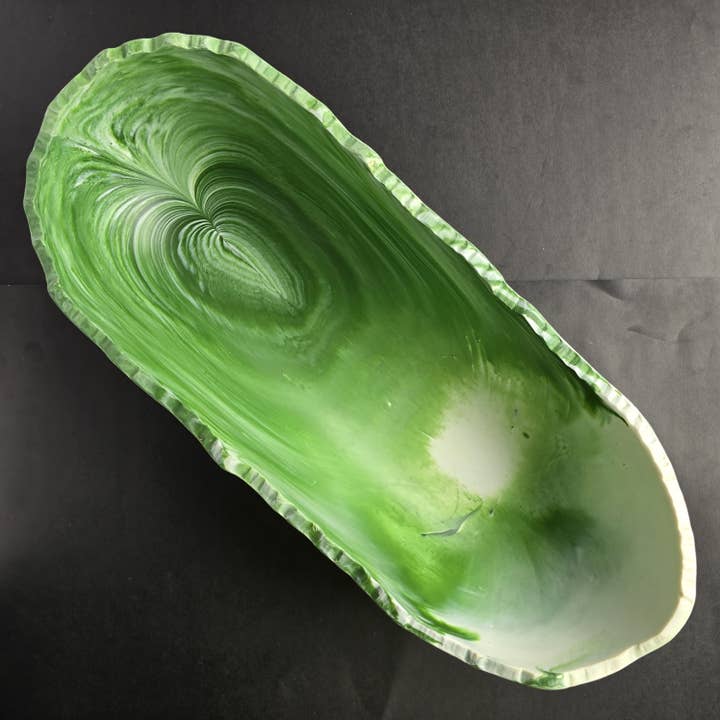 Gibb & Daan - Wholesale Serve Bowl - Large Resin Trough - Entryway Catchall - Decorative Bowl21