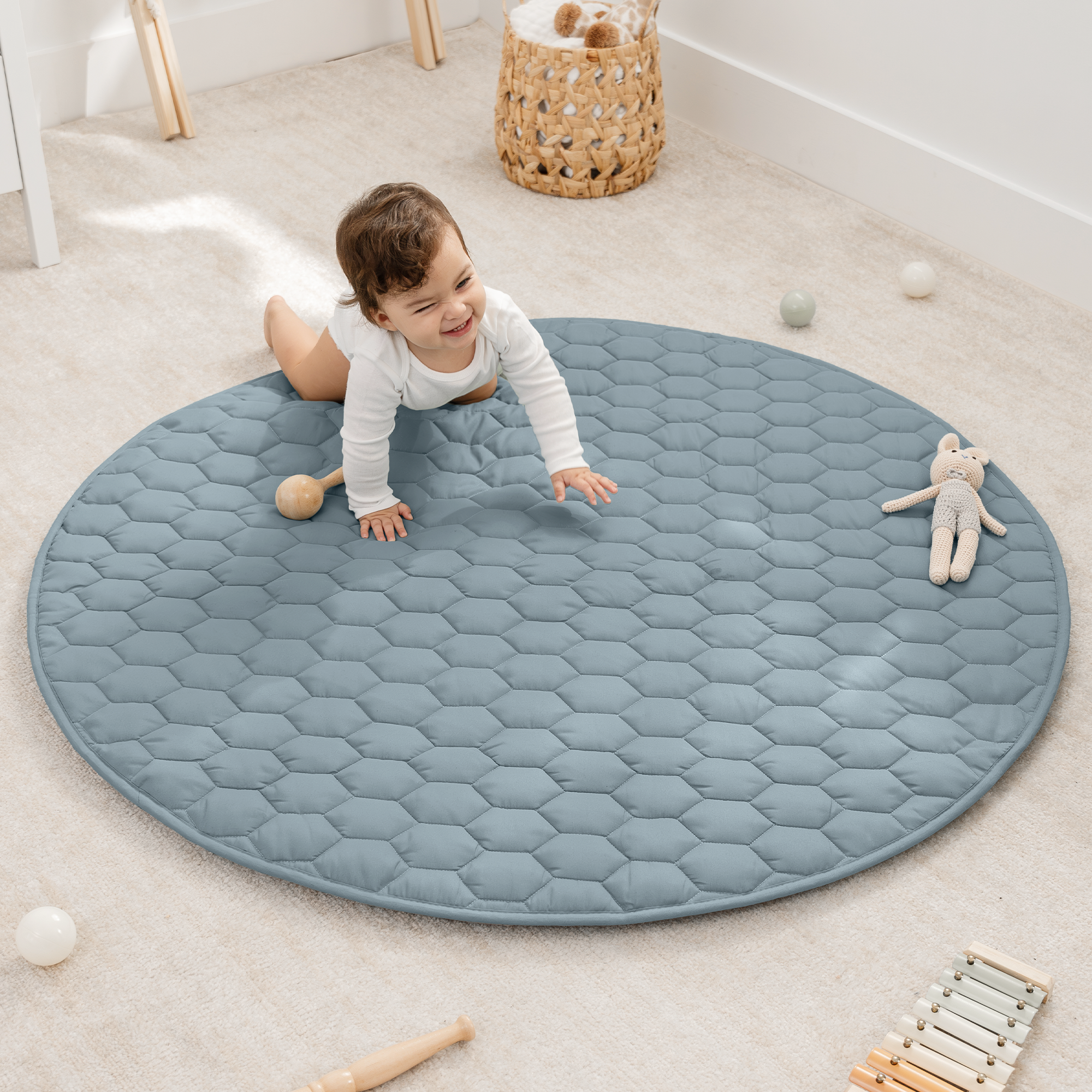 Comfy Cubs - Wholesale Play Mat - Kids & Baby - Premium Play Mat, Quilted Baby Mat for Floor by Comfy Cubs8
