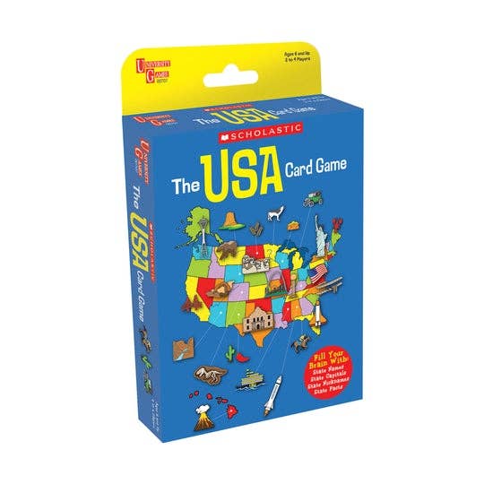 University Games - Wholesale Card Game - Scholastic USA Card Game