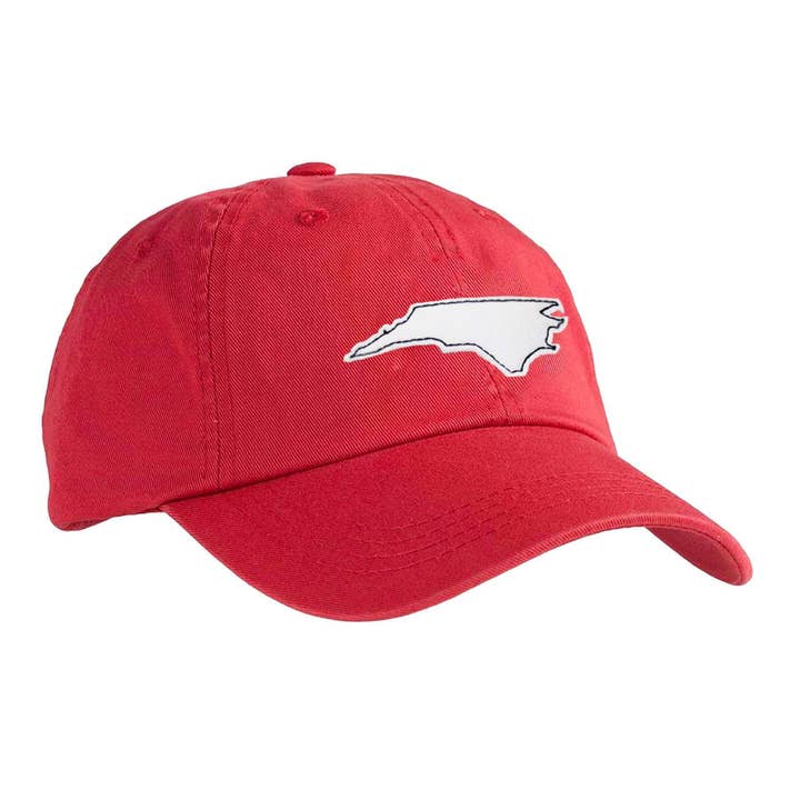 Southern Proper - Wholesale Baseball Cap - Men's - State Frat Hat: NC Red