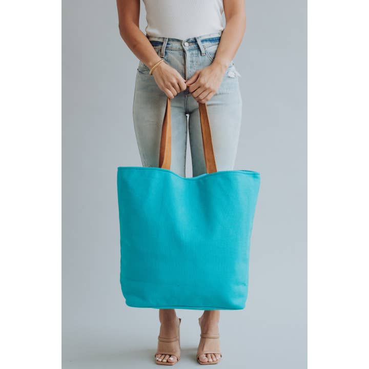 Panache Apparel Co. - Wholesale Tote Bag - Women's - Blue Drink On A Boat Tote4