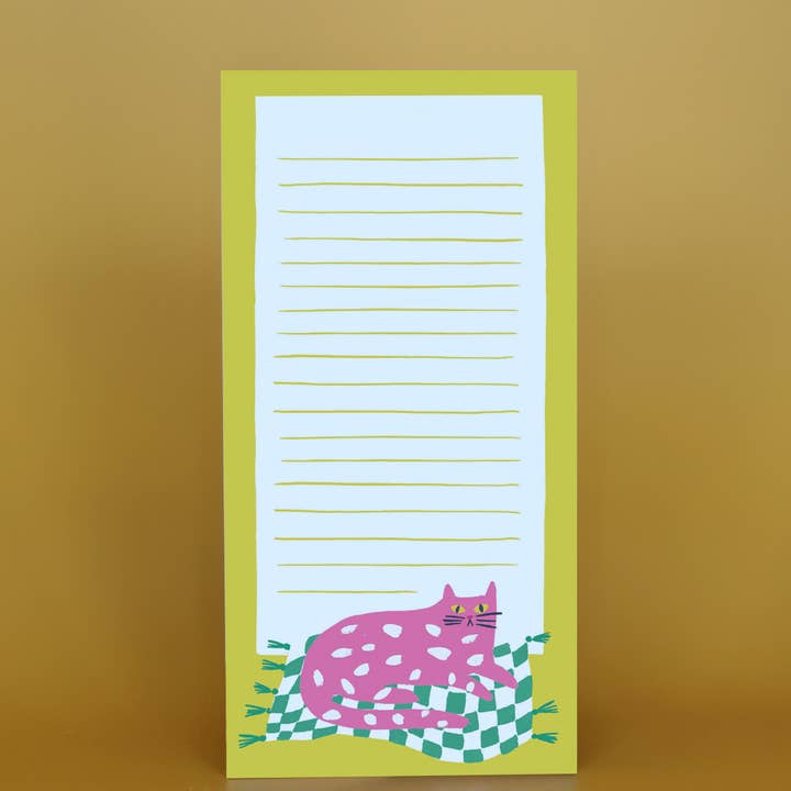 Idlewild Co. - Vendita all'ingrosso Bloc notes - Blocco Note Magnetico per Lista della Spesa con Gatto