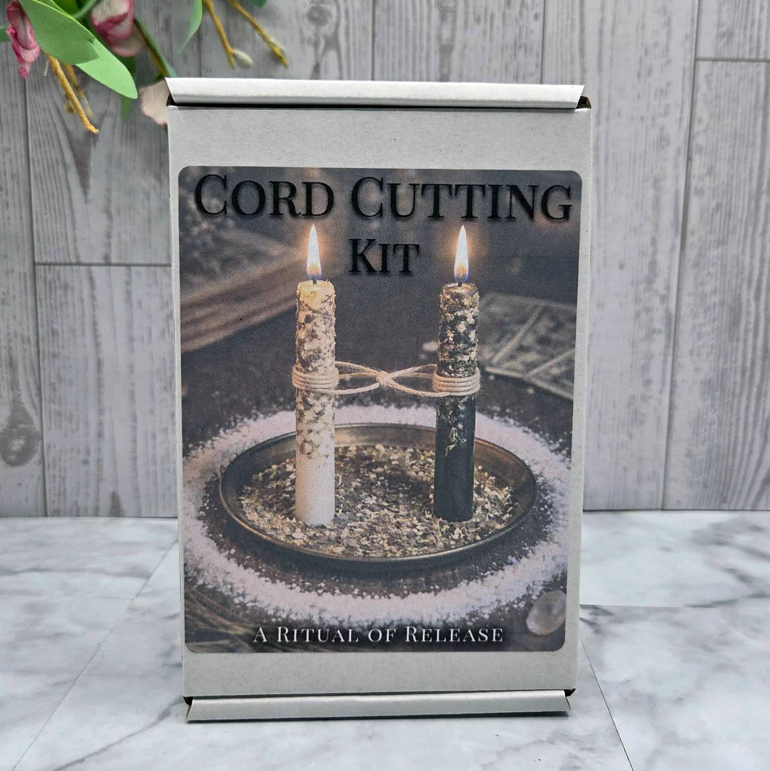 Mystical Roots – Material de meditação por atacado – Kit de Ritual de Corte de Cordões – Libertação Energética & Ritual de Limites1