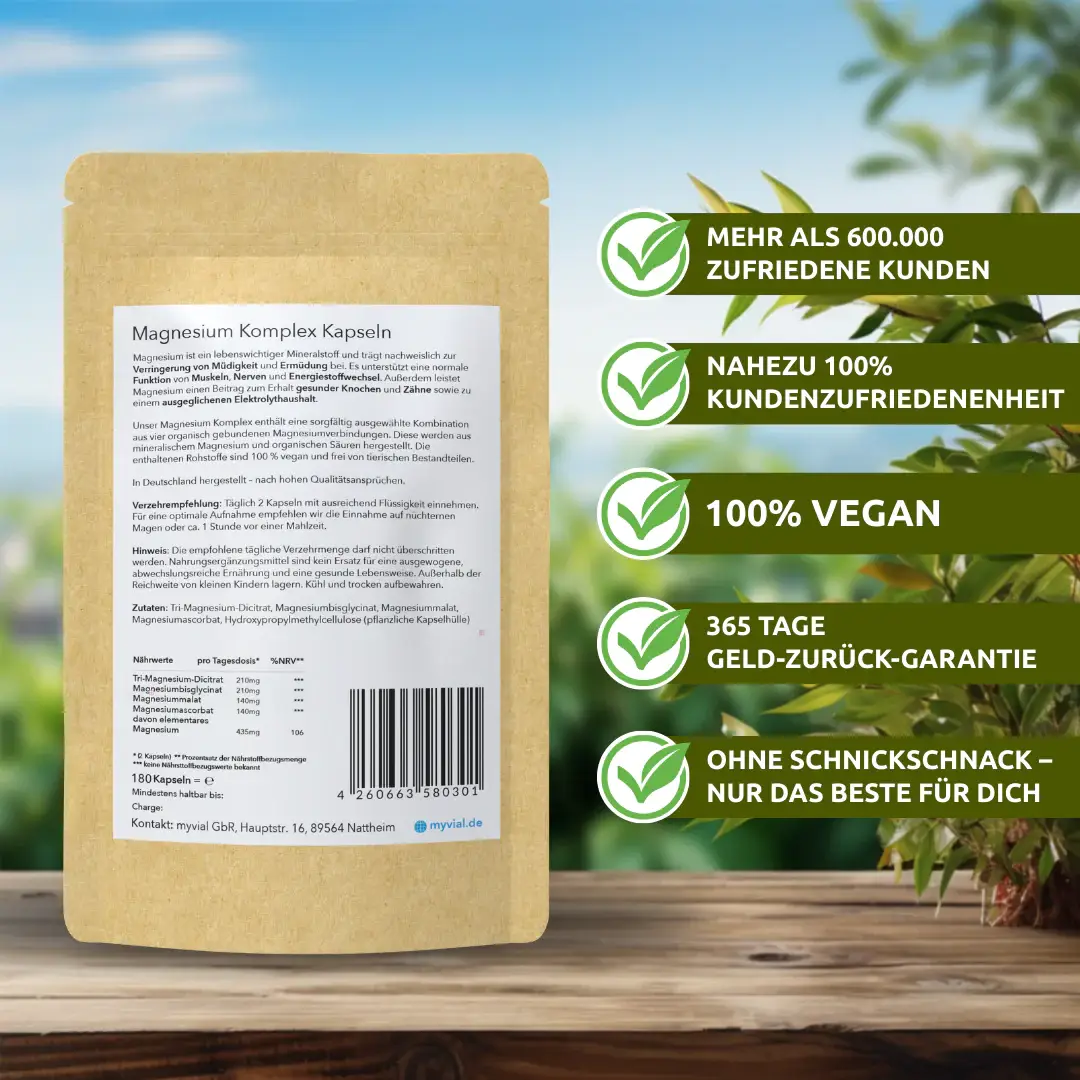 myvial - Wholesale Oral Supplement/Vitamin - Magnesium Complex Capsules5