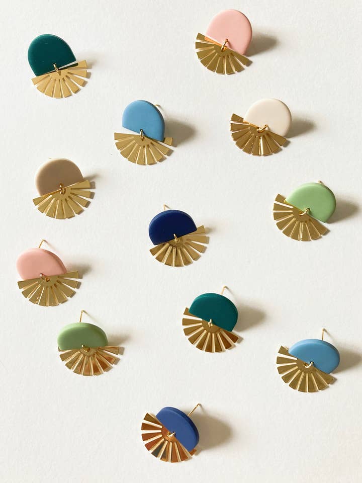 HALVE-ZON Oorbellen voor wholesale door alleZhou