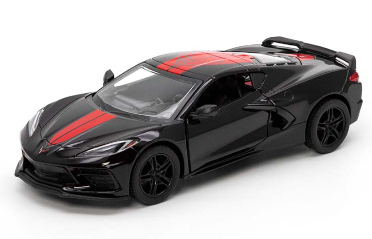 Luna Die-cast Cars – Carro/camião de brinquedo - Crianças por atacado – 5" 2021 CORVETTE c/ DESIGN Carro Fundido2