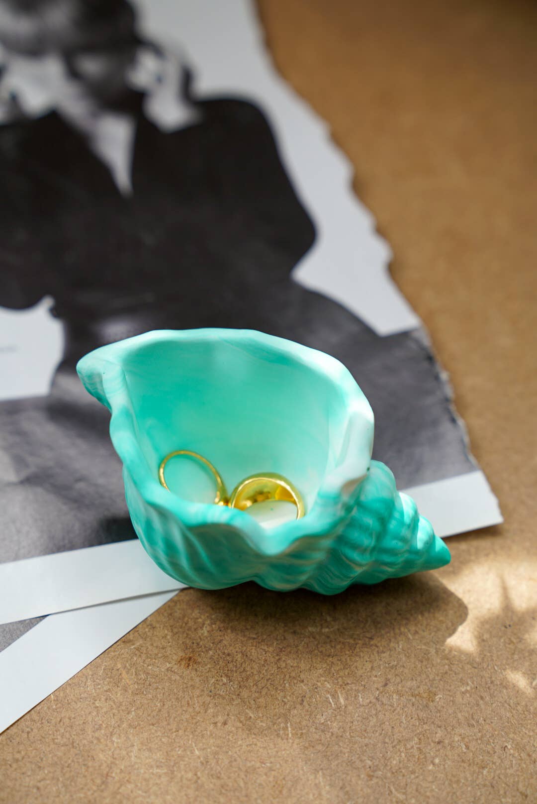 Gokican – wholesale Jewellery dish – Shell Jewellery Dish, Ring Holder Spring & Summer Home Decor2