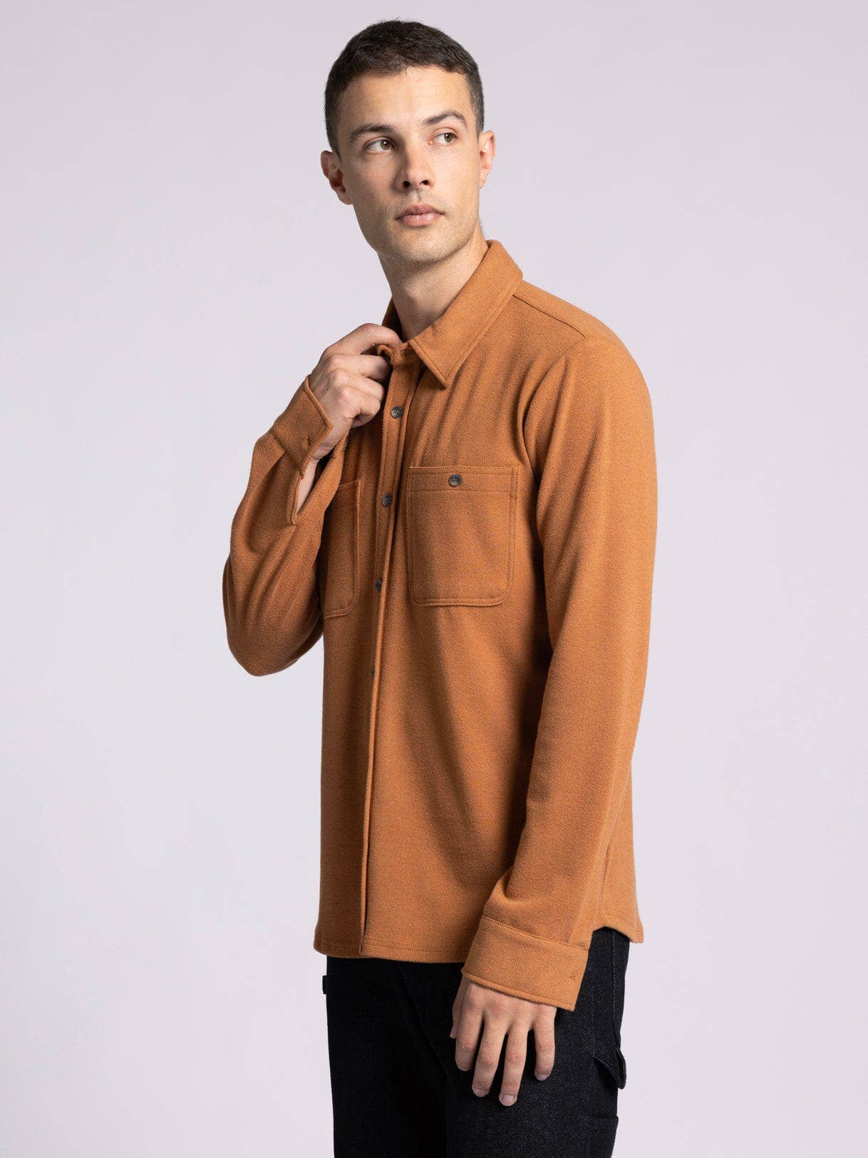 Thread & Supply (Mens) - Vente Chemise à col boutonné – homme - Chemise CLARK à manches longues avec boutons51