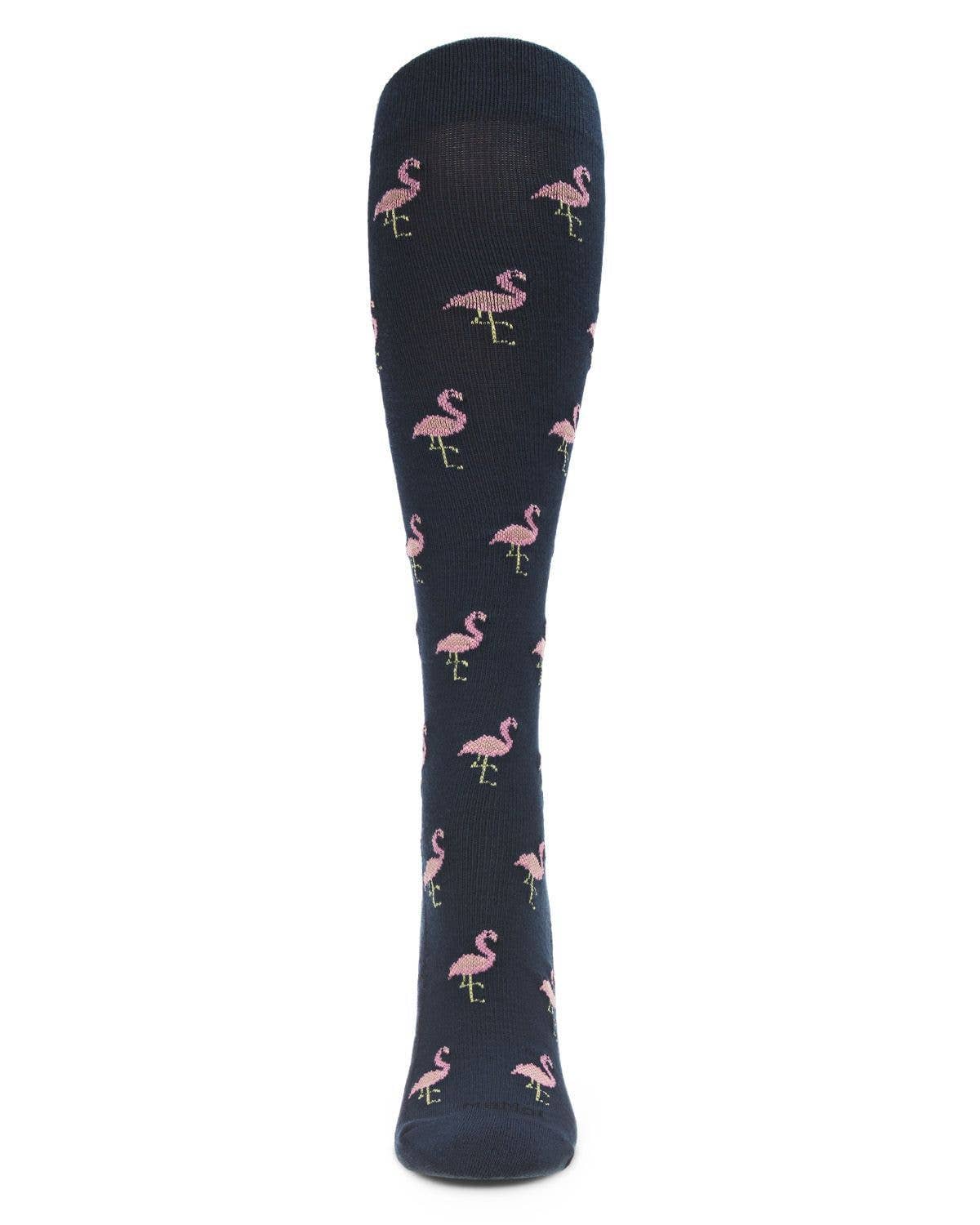 Infinity Classics International Inc. - Wholesale Sokken - Dames - Fancy Flamingo 8-15mmHg compressiekousen1
