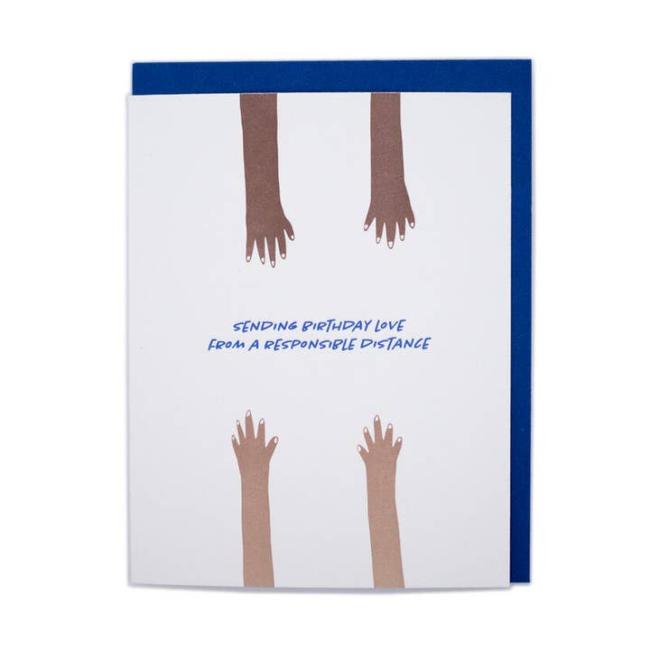 Anniversaire socialement distant pour la vente par Ordinary Day Press