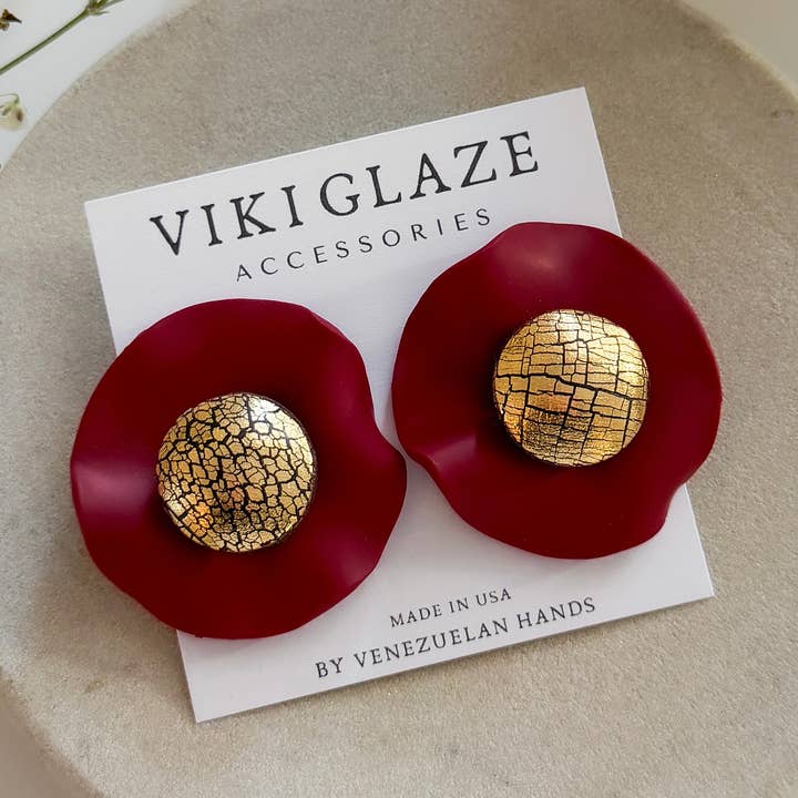 Viki Glaze Accessories - Wholesale Dangle Earrings - Statement Earrings / Chloe Earrings4