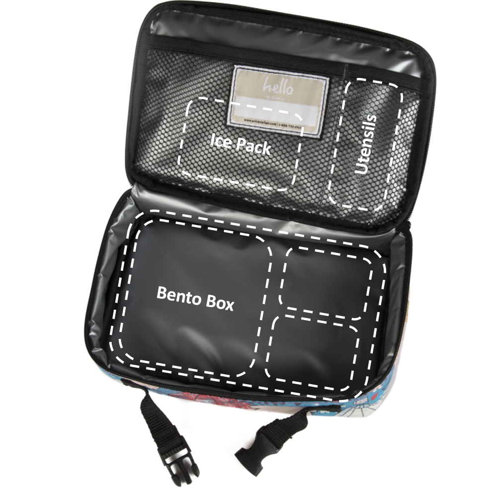 Urban Infant - Wholesale Lunch Bag/Box - Kids - Yummie Toddler Lunch Bag - Urban Dude5