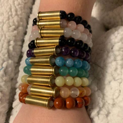32 Caliber Gemstone Bracelet for wholesale by Midnight Ruin