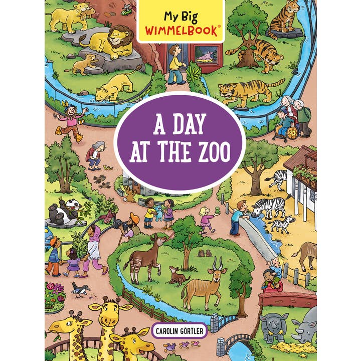 My Big Wimmelbook® - A Day at the Zoo for wholesale by W. W. Norton