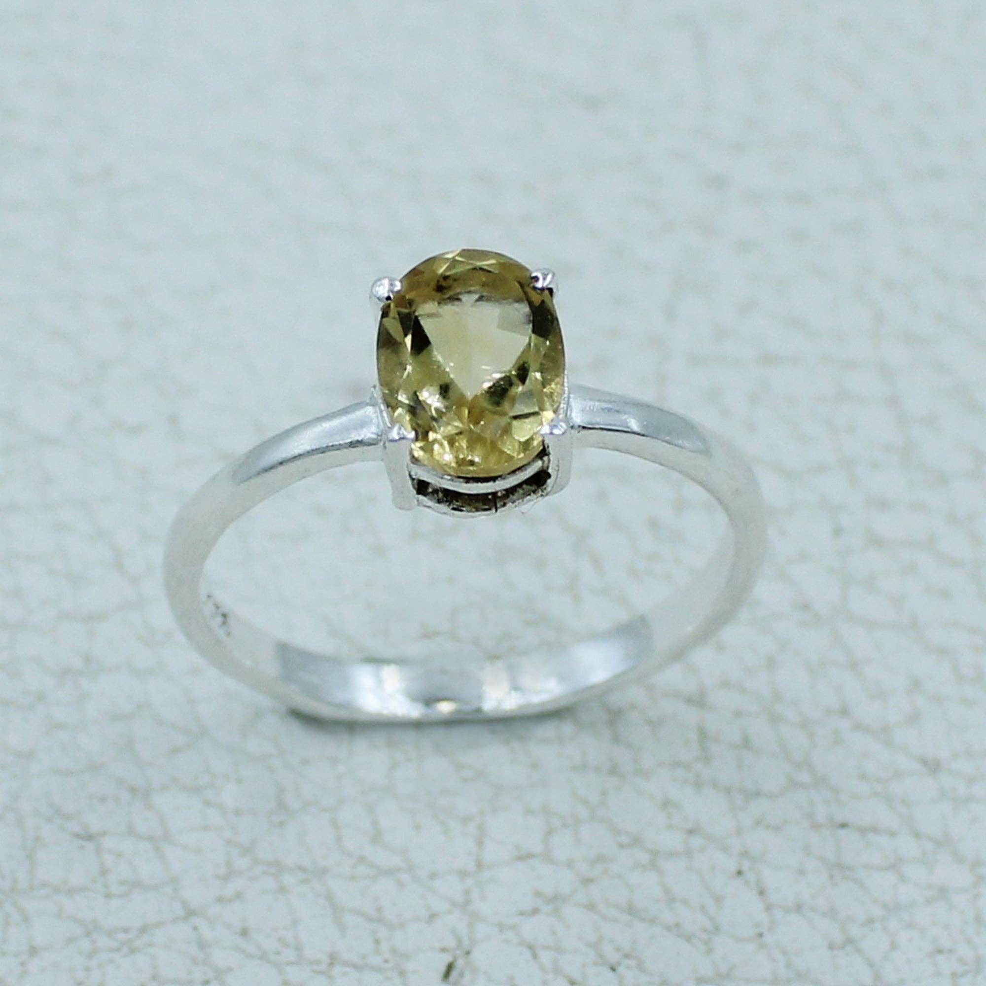 Silvex Jewelry – wholesale Single stone/solitaire ring – Garnet Minimalist Ring 925 Silver Birthstone Gift Jewelry25