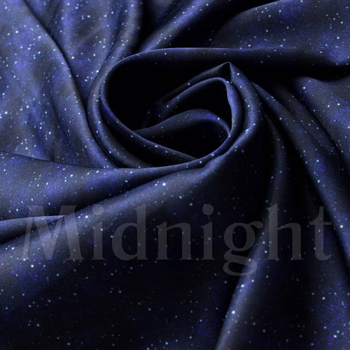 Nochka - Wholesale Sleep cap / bonnet – women's - Midnight Print Reversible Bonnet6