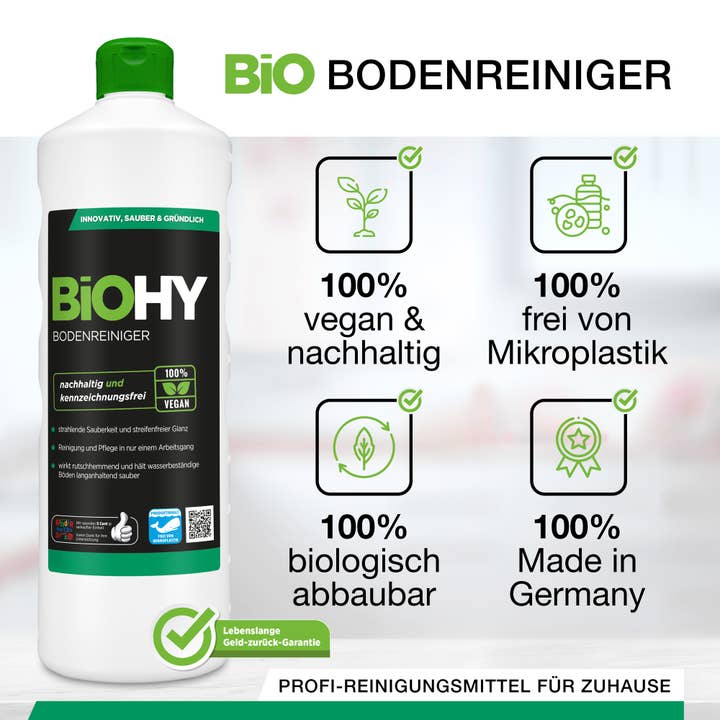 BiOHY - Wholesale Oral Supplement/Vitamin - BiOHY Floor Cleaner, Shine Cleaner, Floor Care, Bio-Concentrate, B2B5