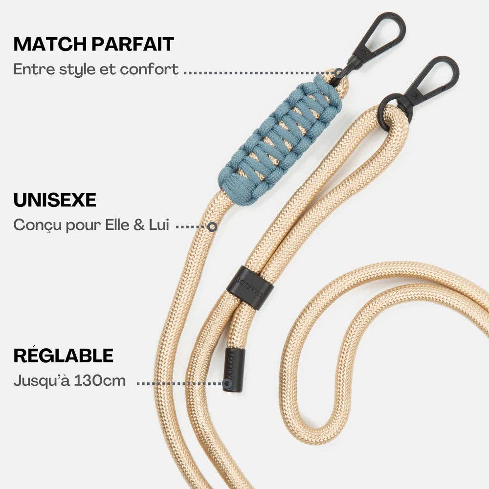 CHARLOT · Paris – wholesale Phonecase strap – Elie Sable Cord1