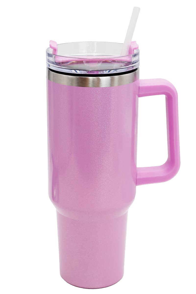 Cap Zone - Wholesale Insulated Mug/Tumbler - Glitter Shimmer Insulated Stainless Steel Tumbler7