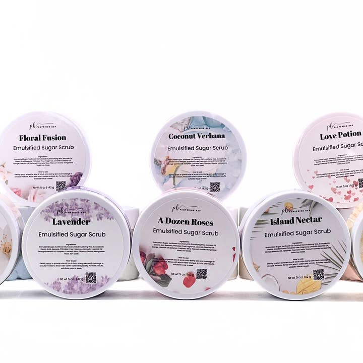 Pampering Bar - Wholesale Bath & Body Set - Exfoliating Sugar Scurb