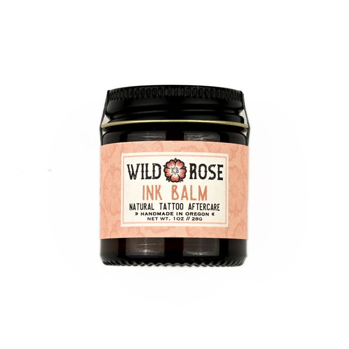 Wild Rose Herbs - Wholesale Tattoo Ointment/Care - Ink Balm Tattoo Aftercare - 1oz2