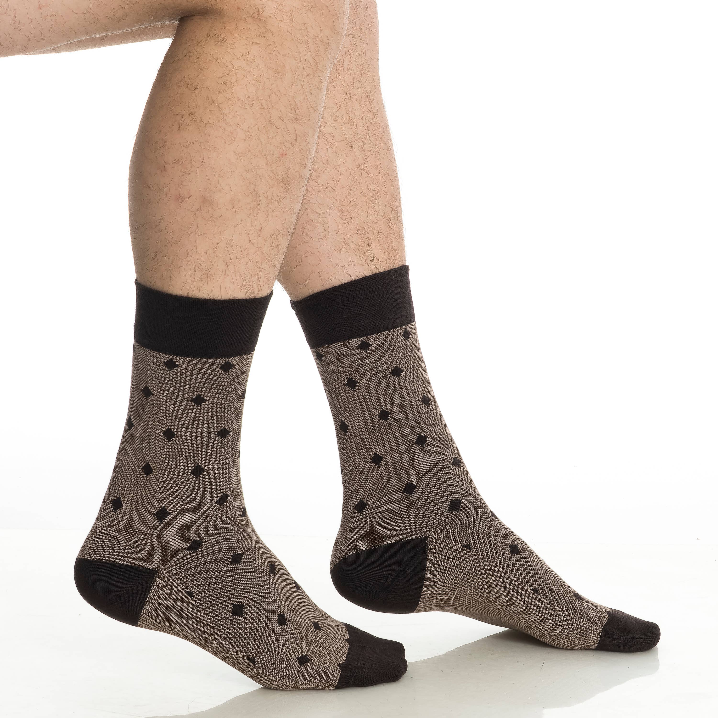 Bambooven - Wholesale Socks - Men's - Bambooven Men’s Bamboo Dress & Trouser Socks – (6 Pairs) 6387